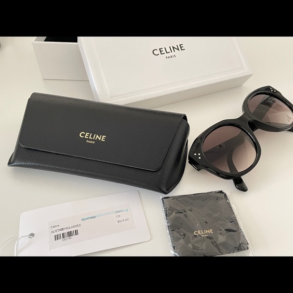 Celine Oversized Round Sunglasses - Picture 5 of 7